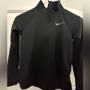 Black Nike quarter zip jacket
